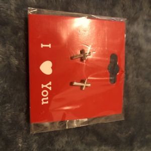 Cross earrings